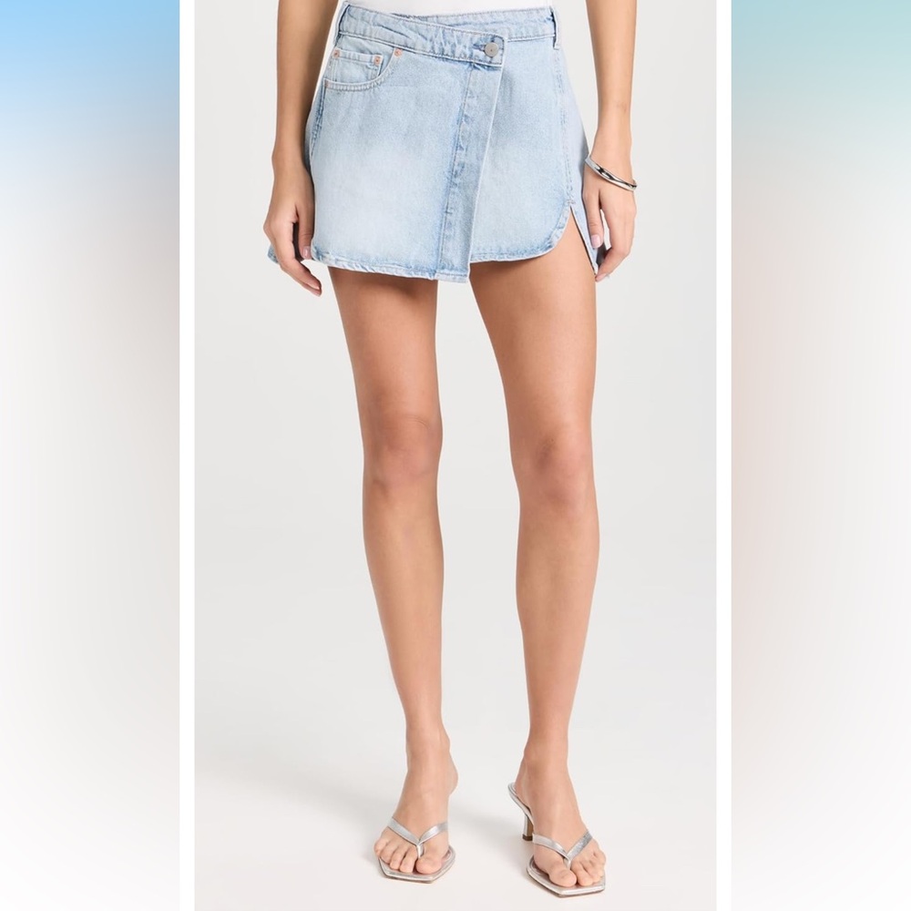 DL1961 Andi Wrap Mini Skirt | Size 26 | Perfect Condition